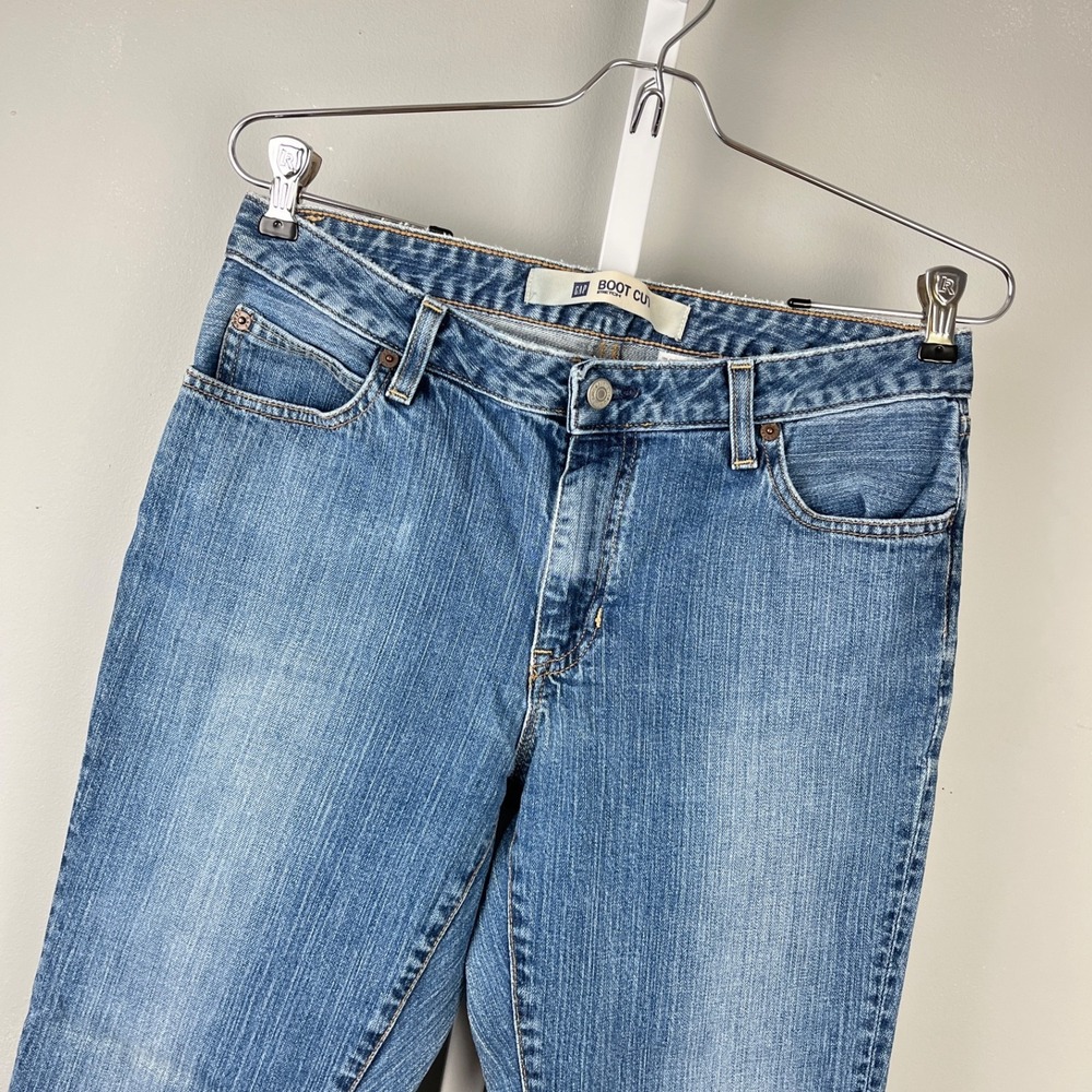 Vintage Y2K GAP Bootcut Stretch Denim Jeans Womens 10 Made in USA‎ Classic